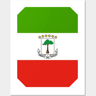 Exploring Equatorial Guinea's Flag Design Posters and Art